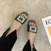 GAI Slipper's Summer S Flat Elegant Sandals Female Fashion Outdoor Beach Shoes Slides Chanclas Mujer Playa 230223