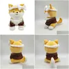 Peluş Bebekler Oyunu Genshin Etki Xiangling Guoba Raccoon Bear Dolwed Cartoon Plushie Maskot Oyuncak Cosplay Prop Props Collection Dr Dhoxl