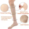 5PC Socks Hosiery Women Zipper Compression Socks Prevent Varicose Veins Socks Slim Burn Fat Functional Sleeping Beauty Leg Shapper Socks Z0221