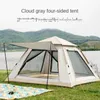 Tendas e abrigos Swolf ao ar livre automaticamente tenda 5 ~ 8 Person Beach Aberto rápido Camping Camping Double Rain Camping Abrigos de um quarto J230223