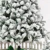 Decoraciones navideñas 150cm/180CM/210CMPVC Copo de nieve blanco Árbol Fiesta Hogar El Decorar