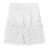 Women's Shorts Womens Bloomers Lingerie Tiered Ruffle Lace Pole Dance Rave Super Soft Boxer Underwear Pumpkin Frilly Panties