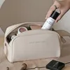 Organizador de bolsas de grande capacidade Mulheres Bolsa Cosmética Menina Portátil Bolsa de Maquiagem Viagem Autora