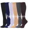 5PC Skarpetki Hosiery Prowadzenie nowych skarpet kompresyjnych pończoch pielęgniarstwa medyczne pielęgniarki Kolan Kolan Fit Football Soccer Variacose żylaki w ciąży Kobiety Skarpetki Z0221