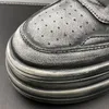 Avrupa tarzı sivri uçlar Düğün Ayakkabı Moda Tasarımcısı Dantel Up rahat Sneakes Toe Toe Kalın Bottom Boş Zamanlar Yürüyüş Loafers C186