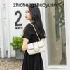 new women's designer live leather women's 2023 new small square chain single shoulder Ling lattice bag