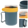 Mugs Cup Soup Mug Jar Breakfast Microwave Lunch Portable Containers Cereal Thermal Container Lids Box Insulated Go Bento Bowl