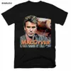 Herren T-Shirts Macgyver Männer T-Shirts Streetwear Fashion T-shirt Homme Humor T-shirt Schwarz Und Weiß T-Shirt Plus Größe Männer 022223H