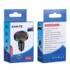 Carregador de carro BT5.0 Transmissores FM F2 F3 F4 F5 F6 F7 F8 F9 F10 Rainbow LED Dual USB Carregamento rápido PD Type C Portas Receptor de áudio viva-voz