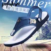 Sandals Pofulove Men Flip Flops Beach Sandals Summer Man Shoes Flat Non Slip Fashion Designer Slippers Rubber Casual Shoe Zapatos Para 230223