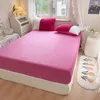 Bedding Sets Winter Double Color Lamb Wool Fleece Soft Warm Thick Set Duvet Cover Bed Linen Fitted Sheet Pillowcases Skirt