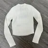 Hollow à manches longues Knits Shirts pulls pour femmes Designer Lettre tricot Pullover Fashion Casual Tops