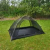 Çadırlar ve Barınaklar Ultralight örgü çadırı iç çadır iç çadır yaz açık hava delikleri sivrisinek net çadır kamp sırt çantası çadır 2201110cm j230223