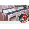 Table Cloth 180 108cm PVC Disposabl Xmas Christmas Party TableCloth Rectangule Printed Cartoon Cover