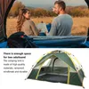 Tenten en schuilplaatsen 23Person Camping -tent buitenshuis Portable snelle installatie Automatische tenten 23 personen Waterdicht strandtent met 2 raam J230223