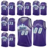 Sérigraphié Man Youth Basketball Rudy Gay Jerseys 22 Juan Toscano-Anderson 95 Damian Jones 15 Clarkson 00 Udoka Azubuike 20 Walker Kessler 24 Numéro de nom personnalisé