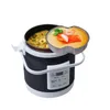 Scatole per il pranzo riscaldate elettriche 12V 24V Mini fornello di riso per auto 16L camion per auto elettrica zuppa di porridge macchina per cucinare scaldavivande a vapore scaldapranzo riscaldamento rapido scatola di pranzo 230222