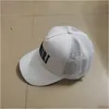 Ball Caps Luxury Designers Hat Fashion Trucker High Quality Embroidery Letters 2022 Drop Delivery Accessories Hats Scarves Gloves Dh1Sx