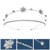 Headpieces Woman's Hair Hoop Hypoallergenic Alloy Elegant Floral Hairband For Banquet Wedding Dresses Skirts SNO88