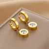 Sterling Silver Stud Earrings Mens Gold Earring Designer Earings Slides Moissanite Cjeweler Channel Luxury Jewelry Channel Men Luxurious For Women Valentines Day