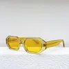 Óculos de sol para homens Mulheres Summer Irene estilo anti-ultravioleta Retro Plate Full Frame Glasses Box Random Box