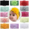 Hair Accessories Baby Girl Headband Infant Bows Born Headwear Flower Elastic Gift Toddler Soft Bandage Ribbon Band