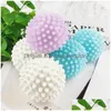Other Laundry Products 1Pcs 6.7Cm Magic Ball For Household Cleaning Washing Hine Clothes Softener Starfish Pvc Reusable Solid Drop D Dhagr