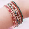 Chaîne à maillons 17 cm Bijoux Bracelets Accessoire Élastique En Acier Inoxydable Décor Charmes 20 pcs Florid Chaîne Bracelets Bracelets Perles De Cristal De Mode G230222