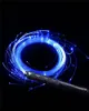 LED Stage Lighting Fiber Optic Whip USB Rechargeable 7 Colors 4 Modes Pixel Whip for Rave Party Music Festival Stage Show and Carnival Activities