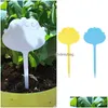 Altre forniture da giardino Etichette per piante da giardinaggio 100 pezzi Etichetta per vivaio Fiore impermeabile Cartello Pianta Mercato Drop Delivery Home Patio L Dhijh