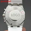 Högkvalitativ mode iced Watchesmens handled lyxiga runda klipp lab gris ddgu ve9j