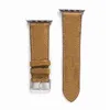 Fashion Top Designer Watch Straps for Apple Watch Band 38mm 40mm 41mm 42mm 44mm 45mm watches SeriesLeather Print Pattern Smart Bands Deluxe Wristband Belt Watchband