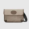 Bolsas de cinturón Bolsa de cintura para hombre Laptop Men Wallet Titular de la tarjeta Marmont Monedero Multi Pochette Hombro Fanny Pack Bolso Tote Beige TA258B