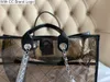 CC Cross Body Designer channel Totes Borsa da donna Canvas Screen Print Luxury 39cm Fashion 2022 Black Letter Handbags Design Shoulder lady Cowboy Purse 5A Quality