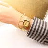Montres-bracelets en or 24 carats montre pour femme mouvement japonais carré rétro tempérament femmes accessoires offrir des cadeauxMontres-bracelets Bert22