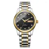 Armbanduhren NESUN Offizielle 2023 Luxus Männer Mechanische Armbanduhr Edelstahl GMT Uhr Top Marke Beschichtetes Glas Uhren Reloj Hombre