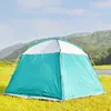 Tents and Shelters Inner Outer Tent Integrated Awning with Cover Portable Handbuilt Pergola Outdoor Camping Family Tourist Oxford Silver Coated J230223