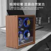 Watch Winders Watch Winder For Automatic Watches Box Mechanical Watches Rotator Holder Wood Case Winding Cabinet Storage Luxury Display Boxes 230222