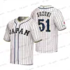 Gaoxin CUSTOM 16 Shohei Ohtani Equipo Japón Jersey 2023 Jerseys de béisbol WBC Yu Darvish Seiya Suzuki Roki Sasaki Oshinobu Yamamoto Shot