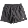 Herren-Shorts, Sommermode, für Herren, schnell trocknend, Baumwolle, Teenager, japanischer Stil, einfarbig, einfach, lässig, locker, Ourt Door, Sport, halblange Hose