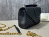 Luxus-Tasche Designer-Clutch-Handtaschen Postman-Taschen Echtes Leder-Kaviar-Taschen-Geldbörse an Kettengeldbörse Mode-Damenschulter-Damenhandtasche Vintage-Karte Luxus-Taschen