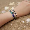 Länkkedja go2boho handgjorda pärlstav tila armband set mix färg pärlor smycken vänskap armband modetillbehör för kvinnor män gåva g230222