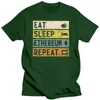 Men's T-Shirts Men's T Shirts Sleep Eat Ethereum Tshirt Men Leisure Tee Tops Cotton Shirt Short Sleeve Cryptocurrency Crypto Blockchain T-shirt Gift W0224