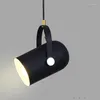 Hanglampen macaron hangende draad spotlight zwart witte kroonluchter woonkamer eetkamer slaapkamer bar spoor lichte led verlichting