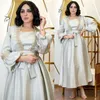 Abbigliamento etnico Donne eleganti Abito lungo lungo Manica a sbuffo Abaya Dubai Caftano Turchia Islamico Jalabiya Abito arabo Eid Mubarak Djellaba Femme