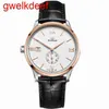 Högkvalitativ mode iced Watchesmens handled lyxiga runda klipp lab gris ujw0