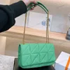 Topontwerpers handtas dames gewatteerde schoudertas mode ketting lederen crossbody tas handtassen zwarte bakken koppeling tas portemonnees