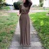 Ethnic Clothing Abayas For Women Long Sleeve Floor-Length Islam Dresses African Four Seasons Robe Femme Musulmane