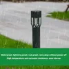 Gazonlampen LED ZONDELLIJKE LICHT Buiten Waterdichte Stake Lamp Home Garden Yard Decor All Night Landscape Lights for Patio