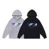 Trapstar sportswear hoodie men's tracksuits basic men's sweatshirts hooded full sportswear sportswear rainbow embroidered hooded sportswear size S/M/L/XL